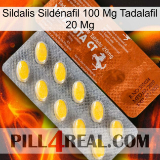 Sildalis Sildénafil 100 Mg Tadalafil 20 Mg 42